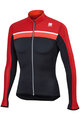 SPORTFUL Cycling summer long sleeve jersey - PISTA SUMMER - red/grey