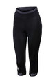 SPORTFUL Cycling 3/4 lenght shorts without bib - GIRO LADY - black
