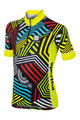 SPORTFUL Cycling short sleeve jersey - MGF 2016 KIDS - yellow/multicolour