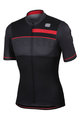 SPORTFUL Cycling short sleeve jersey - SQUADRA CORSE - red/grey/black