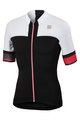 SPORTFUL Cycling short sleeve jersey - STRIKE - white/black