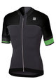 SPORTFUL Cycling short sleeve jersey - STRIKE - green/grey/black