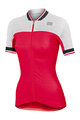 SPORTFUL Cycling sleeveless jersey - GRACE LADY - white/red
