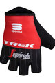 SPORTFUL Cycling fingerless gloves - TREK SEGAFREDO 2017 - black/red