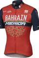 SPORTFUL Cycling short sleeve jersey - BAHRAIN MERIDA 2017 - red/black