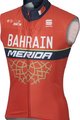 SPORTFUL Cycling gilet - BAHRAIN MERIDA 2017 - black/red