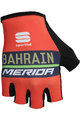 SPORTFUL Cycling fingerless gloves - BAHRAIN MERIDA 2018 - red/black/blue