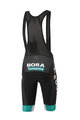 SPORTFUL Cycling bib shorts - BORA HANSGROHE 2020 - black/green