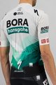 SPORTFUL Cycling short sleeve jersey - BORA HANSGROHE 2021 - grey/green