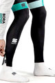 SPORTFUL Cycling leg warmers - BORA HANSGROHE 2021 - black