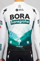 SPORTFUL Cycling winter long sleeve jersey - BORA 2021 WINTER - grey/green