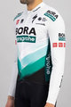 SPORTFUL Cycling winter long sleeve jersey - BORA 2021 WINTER - grey/green