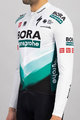 SPORTFUL Cycling winter long sleeve jersey - BORA 2021 WINTER - grey/green