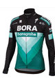 SPORTFUL Cycling thermal jacket - BORA 2019 PARTIAL - black/green
