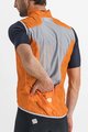 SPORTFUL Cycling gilet - HOT PACK EASYLIGHT - orange