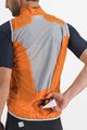 SPORTFUL Cycling gilet - HOT PACK EASYLIGHT - orange