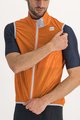 SPORTFUL Cycling gilet - HOT PACK EASYLIGHT - orange