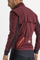 SPORTFUL Cycling thermal jacket - FIANDRE WARM - bordeaux