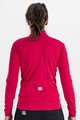 SPORTFUL Cycling thermal jacket - TEMPO W LADY - pink