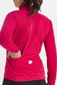 SPORTFUL Cycling thermal jacket - TEMPO W LADY - pink