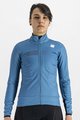 SPORTFUL Cycling thermal jacket - TEMPO W LADY - blue