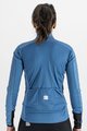 SPORTFUL Cycling thermal jacket - TEMPO W LADY - blue