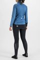 SPORTFUL Cycling thermal jacket - TEMPO W LADY - blue