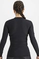 SPORTFUL Cycling long sleeve t-shirt - BODYFIT PRO WOMAN - black