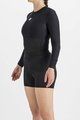 SPORTFUL Cycling long sleeve t-shirt - BODYFIT PRO WOMAN - black