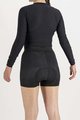 SPORTFUL Cycling long sleeve t-shirt - BODYFIT PRO WOMAN - black