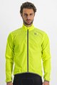 SPORTFUL Cycling windproof jacket - REFLEX - yellow