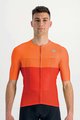 SPORTFUL Cycling short sleeve jersey - LIGHT PRO - orange