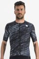 SPORTFUL Cycling short sleeve jersey - CLIFF SUPERGIARA - black