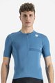 SPORTFUL Cycling short sleeve jersey - MATCHY - blue