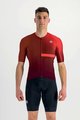 SPORTFUL Cycling short sleeve jersey - BOMBER - red