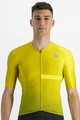 SPORTFUL Cycling short sleeve jersey - BOMBER - yellow