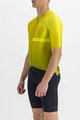 SPORTFUL Cycling short sleeve jersey - BOMBER - yellow