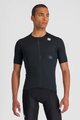 SPORTFUL Cycling short sleeve jersey - MATCHY - black