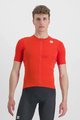 SPORTFUL Cycling short sleeve jersey - MATCHY - red