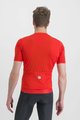 SPORTFUL Cycling short sleeve jersey - MATCHY - red