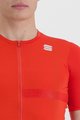 SPORTFUL Cycling short sleeve jersey - MATCHY - red