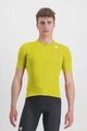 SPORTFUL Cycling short sleeve jersey - MATCHY - yellow