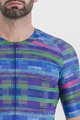 SPORTFUL Cycling short sleeve jersey - GLITCH BOMBER - blue