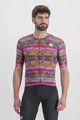 SPORTFUL Cycling short sleeve jersey - GLITCH BOMBER - green