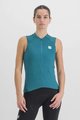 SPORTFUL Cycling sleeveless jersey - MATCHY LADY - blue