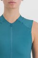 SPORTFUL Cycling sleeveless jersey - MATCHY LADY - blue