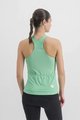 SPORTFUL Cycling sleeveless jersey - MATCHY LADY - light green