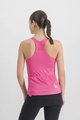 SPORTFUL Cycling sleeveless jersey - MATCHY LADY - pink