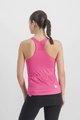 SPORTFUL Cycling sleeveless jersey - MATCHY - pink