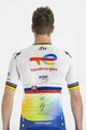 SPORTFUL Cycling short sleeve jersey - TOTAL ENERGIES 2022 - white/yellow/blue/orange